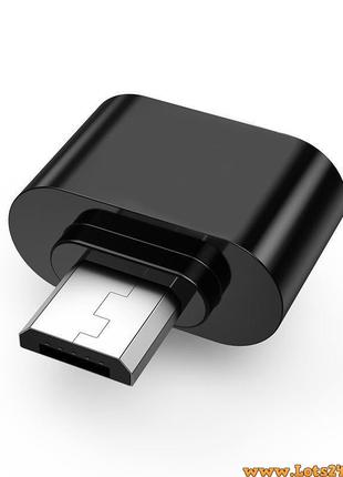 OTG адаптер переходник с MICRO USB папа на USB TYPE A мама кон...