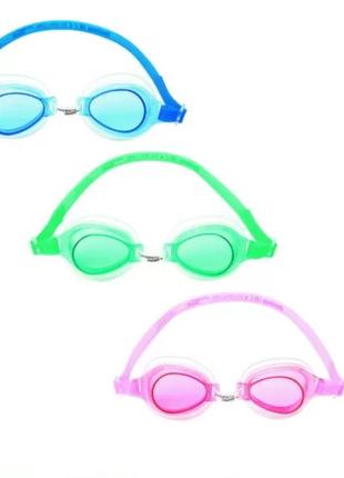 Детские очки для плавания регулируемый ремешок Bestway 21002 р...