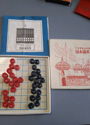 Продам шашки турецкие мегнитные СССР