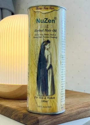 Олія для волосся nuzen gold herbal hair oil - стимулює ріст во...