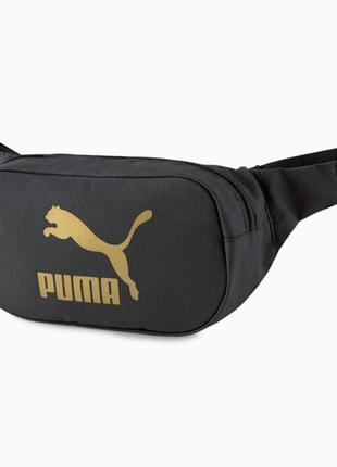 Сумка на пояс puma originals urban waist bag 078482 01 (черный...