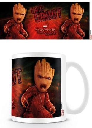 Чашка белая керамическая Guardians of the Galaxy 2 (Angry Groo...