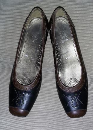 Шкіряні туфлі jenny by ara ,розмір  40 (26 cm)   повнота g
