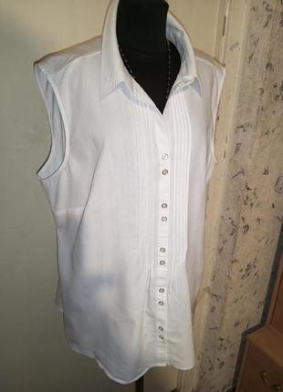 Натуральная,белая,офисная,лаконичная,лёгкая блузка с пояском,б...