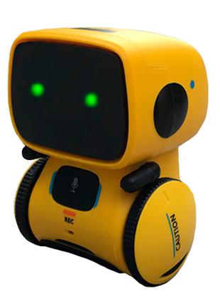 Интерактивный смарт робот для детей Желтый