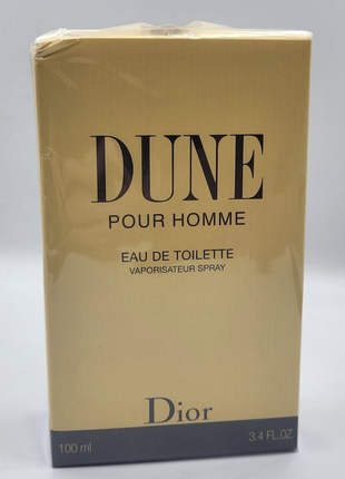 Dune pour homme dior 100ml eau de toilette vaporisateur spray ...