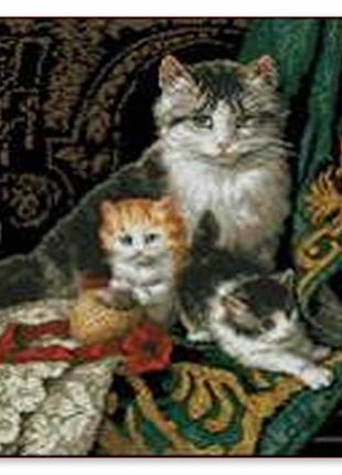 Набор Алмазная мозаика вышивка Милые Котики котенок кошка Коша...