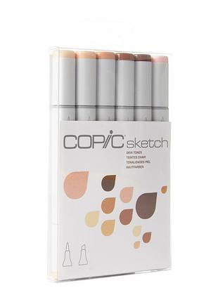 Набор маркеров COPIC Sketch "Skin tones", 12 шт.