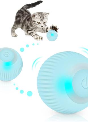 Інтерактивна іграшка м'ячик для котів Pet Gravity Blue