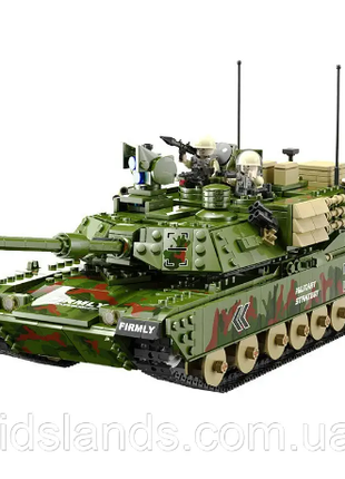Конструктор американский современный танк Abrams M1A2 1968деталей