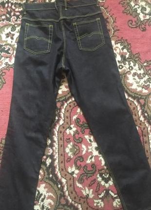 Прямые джинсы высокая посадка на 50-52 укр