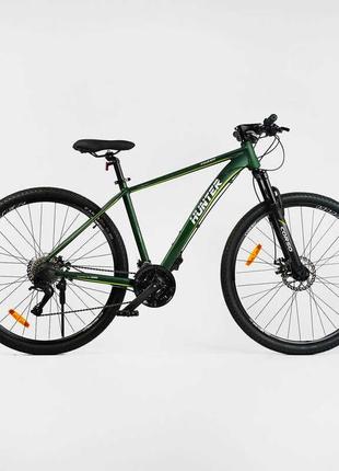 Велосипед Спортивный Corso “Hunter” 29" HT- 29177 (1) рама алю...