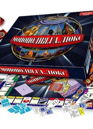 Монополия люкс настольная игра, игровая игра на логике artos, ...