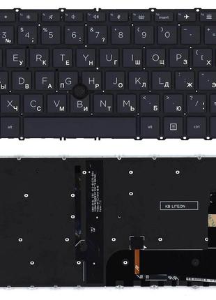 Клавиатура для ноутбука HP Elitebook (745 G7) Black с указател...