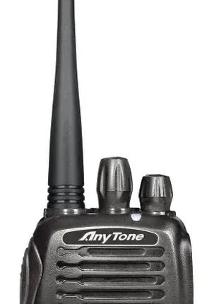 Портативная радиостанция AnyTone AT-3318UV черная 400–520 МГц