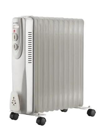 Масляный (масляный) радиатор KIANO Heater 25 белый 2500 Вт