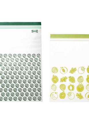 Ikea ISTAD Пластикові пакети 30шт. (15шт по 4.5л і 15шт по 6л)...