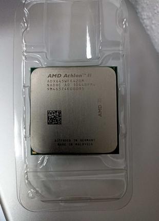 AMD Athlon II X4 645 3100 MГц 95W ADX645WFK42GM AM3 AM3+ AM2+