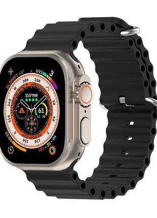 Силіконовий ремінець дляApple Watch Series 7 45 mm | Ocean Ban...