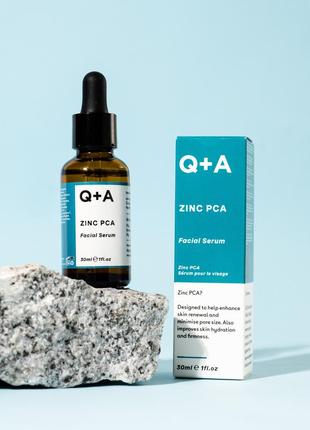 Q+a - регенерирующая сыворотка для лица с цинком pca - zinc pc...