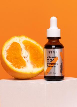 TIAM Vitamin C 24 Surprise Serum, Сироватка з двома формами вітам