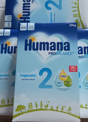 Humana 2 (350) Молочная смесь премиум класса