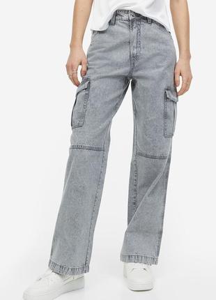 Мешковатые джинсы карго 90-х