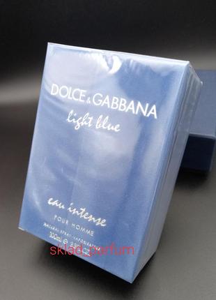 Dolce &amp; gabbana light blue eau intense
парфюмированная вода