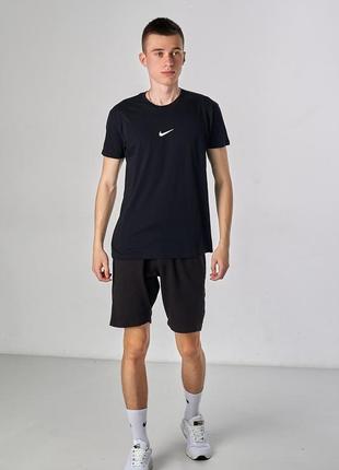 Футболка мужская nike, черный размеры s m l xl