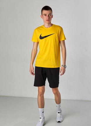 Футболка мужская nike, желтый размеры s m l xl
