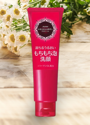 Shiseido aqualabel milky mousse foam молочная пенка-мусс для у...