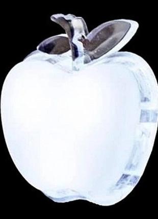 Нічник Яблуко 3 LED Lemanso NL140, білий