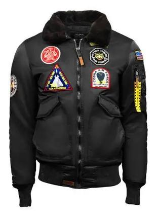 Бомбер Top Gun Eagle CW45 Jacket TGJ1938 (Black)