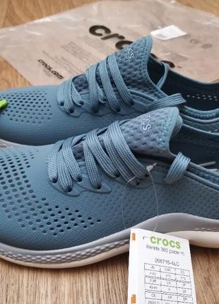 Кроссовки крокс crocs literide 360 pacer sneaker blue 206705