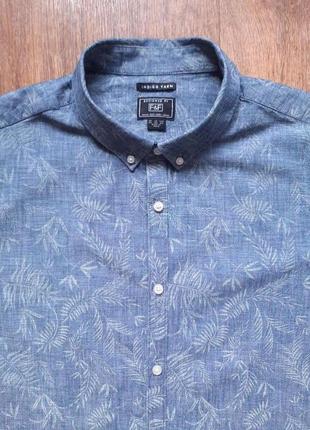 Теніска синя florence&fred  indigo yarn  розмір xxl ,  xl  бав...