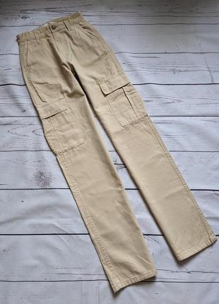 Карго штани, штани, джинси-карго  від stradivarius