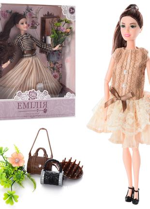 Кукла шарнирная Эмилия с аксессуарами M4678UA