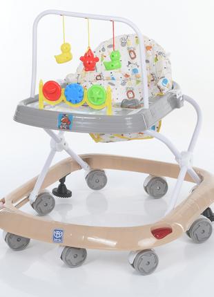 Детские ходунки с силиконовыми колесами музыкальные для детей ...