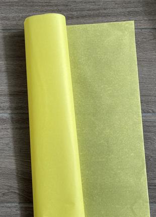 Бумага тишью шелковая «Желтый (119)» 50x70 см, 120 листов