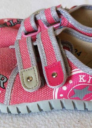 Дитячі кросівки, тапочки для дівчинки текстильні БЖ-49