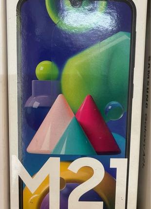 Коробка Samsung Galaxy M21, a215 оригинал б/у