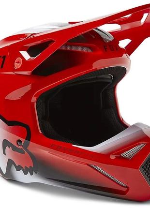 Шолом FOX V1 TOXSYK HELMET (Flo Red), XS, XS