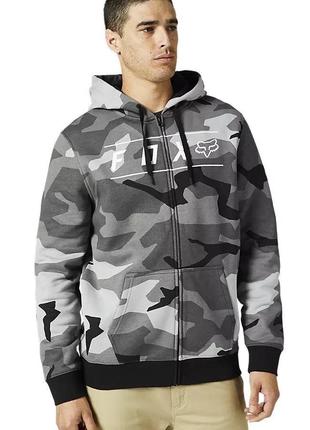 Толстовка FOX PINNACLE ZIP FLEECE (Black Camo), L, L