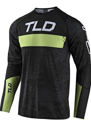 Джерсі TLD Sprint Ultra Jersey, [GRIME BLACK / GLO GREEN], роз...