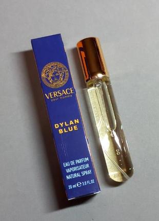 Versace dylan blue pour homme парфюмированная вода 20 мл