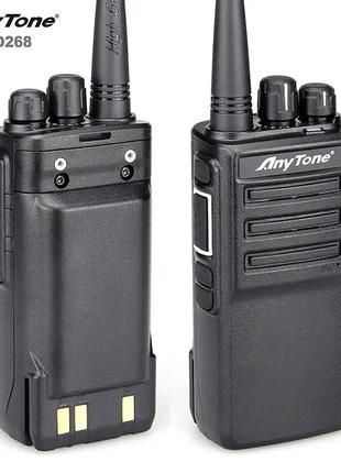 Цифровая радиостанция Anytone AT-268 черная 400-480 МГц