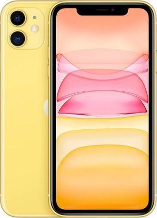 Смартфон Apple iPhone 11 256GB Yellow, Гарантия 12 мес. Refurb...