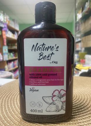 Шампунь Cien Nature Best Almond oil екологічний 400 мл