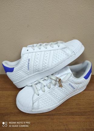 Оригинальный 100% кроссовки adidas superstar shoes white hq192...
