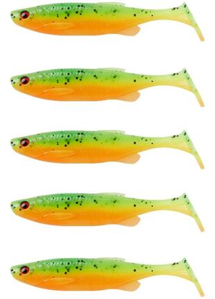 Силикон Savage Gear Fat Minnow T-Tail 75mm 5.0g Firecracker (5...